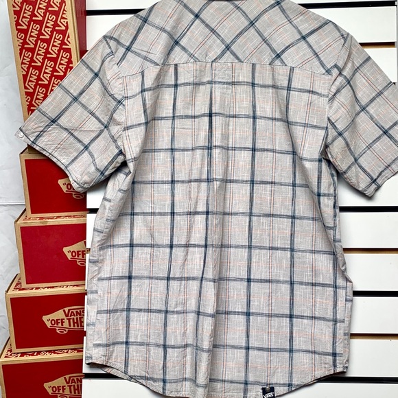 Vans Button Down snap bottom Shirt casual  cool - Picture 4 of 8